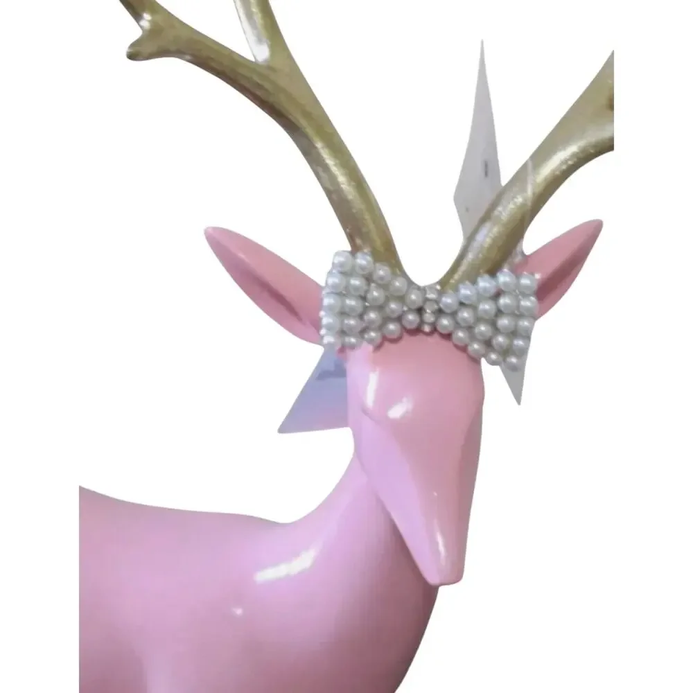 Rachel Zoe Pink Resin Christmas 14.75